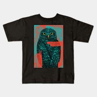 Owl Illustration Kids T-Shirt